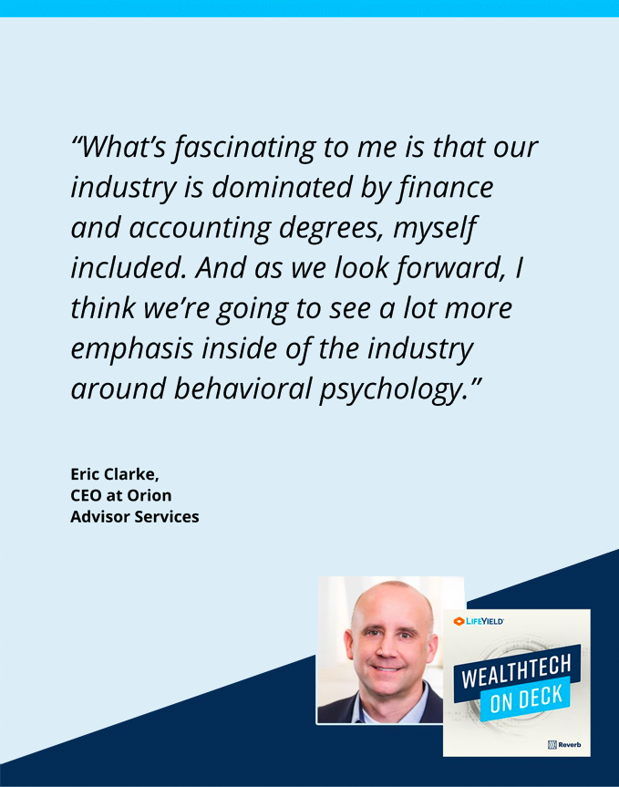 wealthtech on deck podcast with Eric Clarke