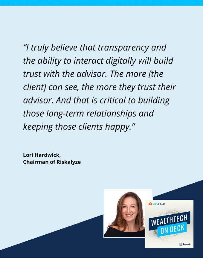 wealthtech on deck podcast with Lori Hardwick