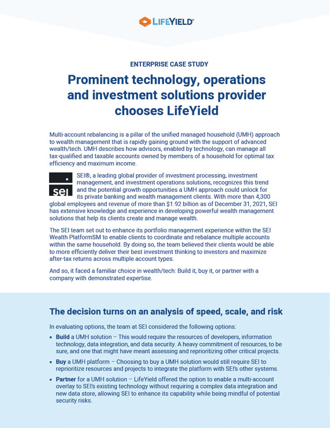screenshot of first page of case study