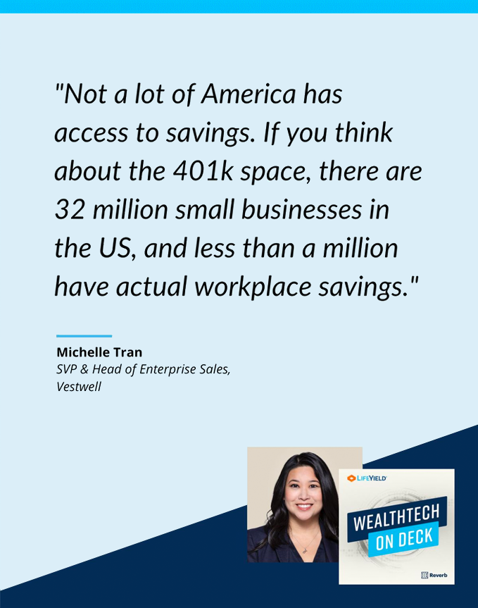 wealthtech on deck podcast - Michelle Tran