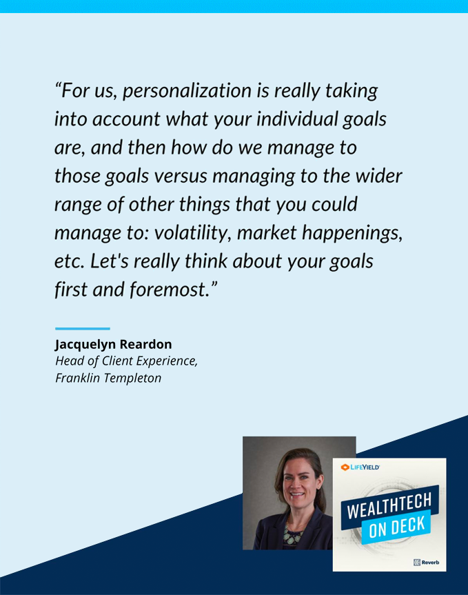 wealthtech on deck podcast - Jacquelyn Reardon