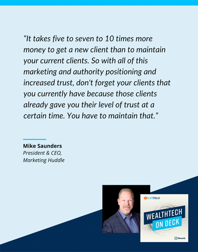 wealthtech on deck podcast - Mike Saunders