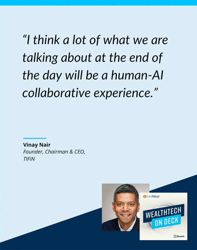 wealthtech on deck podcast - Vinay Nair