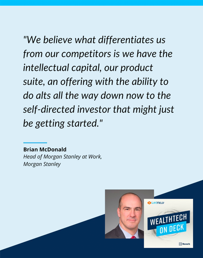 wealthtech on deck podcast - Brian McDonald