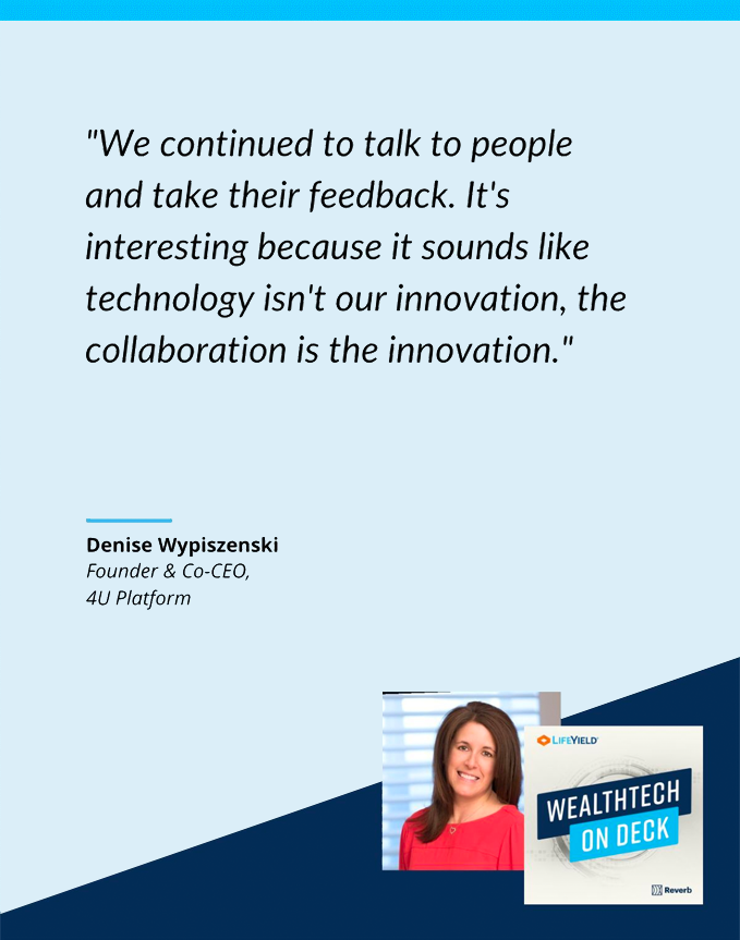 wealthtech on deck podcast - Denise Wypiszenski