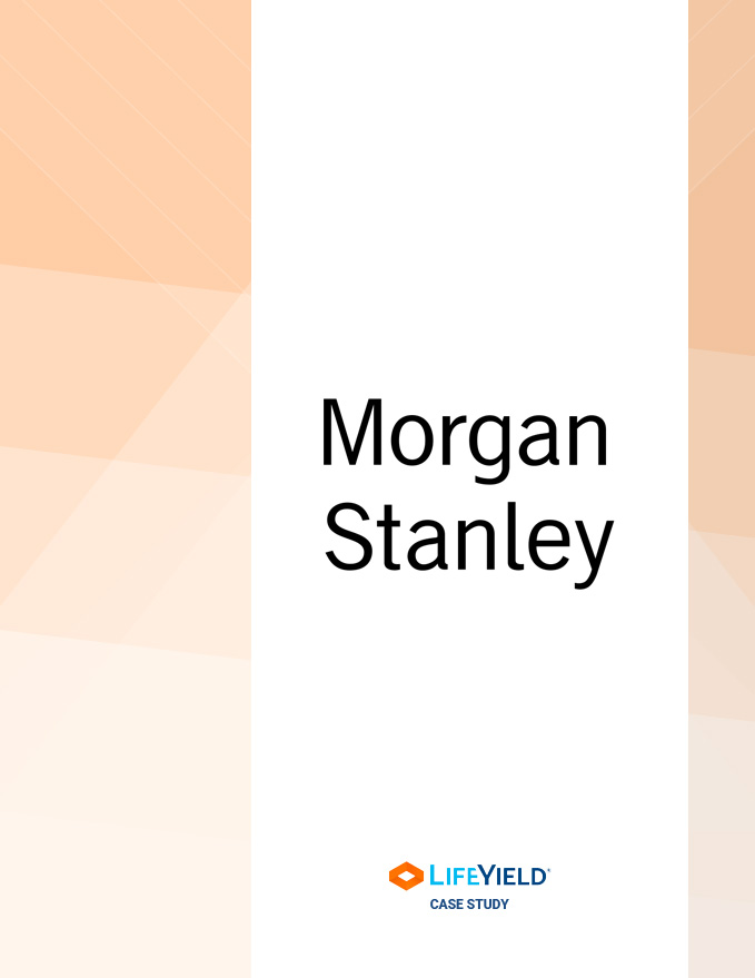 Graphic cover of Morgan Stanley Case study