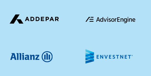 first group of enterprise relationship logos - stacked