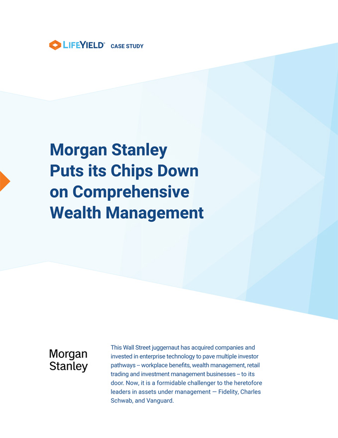 Screenshot of Morgan Stanley case study first page
