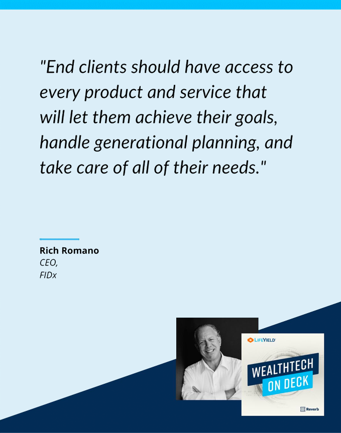 wealthtech on deck podcast - Rich Romano