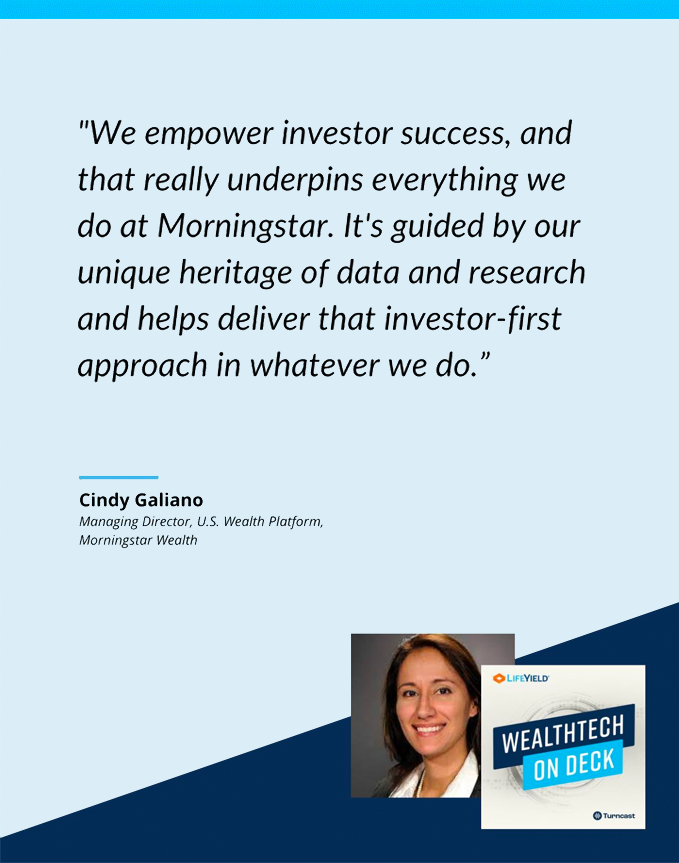 wealthtech on deck podcast - Cindy Galiano