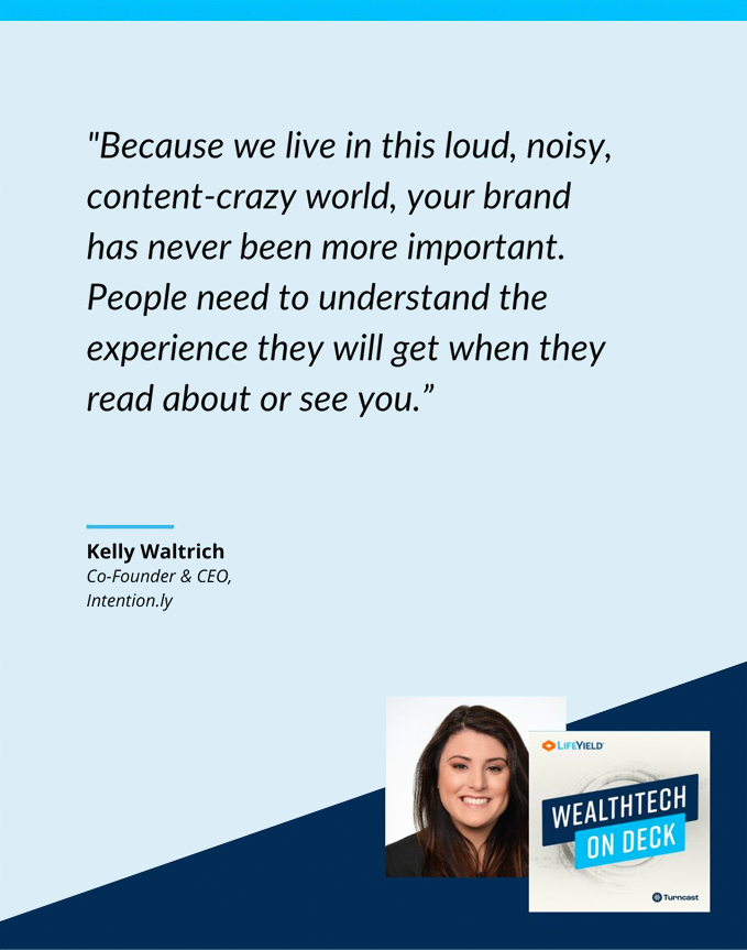 wealthtech on deck podcast - Kelly Waltrich