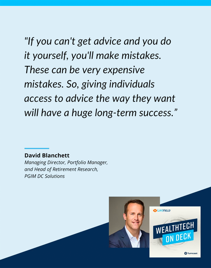 wealthtech on deck podcast - David Blanchett