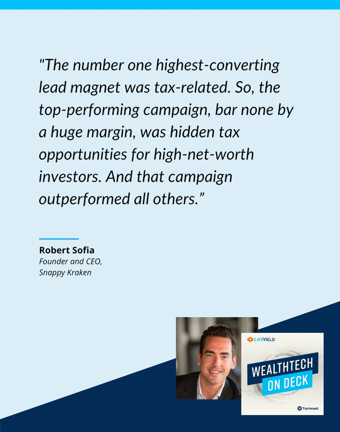wealthtech on deck podcast - Robert Sofia