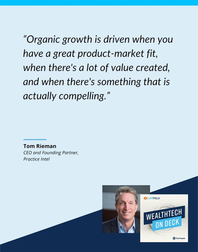 wealthtech on deck podcast - Tom Rieman