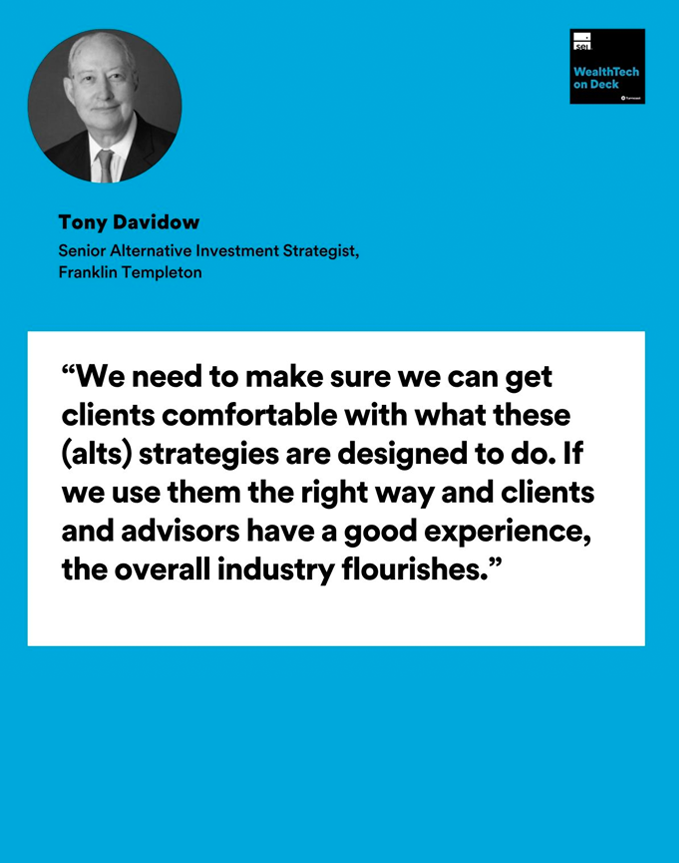 wealthtech on deck podcast - Tony Davidow