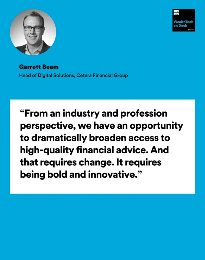The Great Convergence in Wealth Management with Garrett Beam