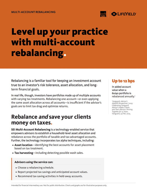 multi-account rebalancing one pager